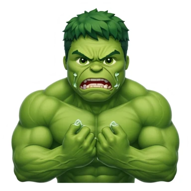 Hulk vomitando sticker