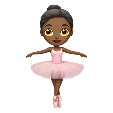 ballerina soft pink sticker