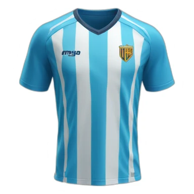 camiseta malaga sticker