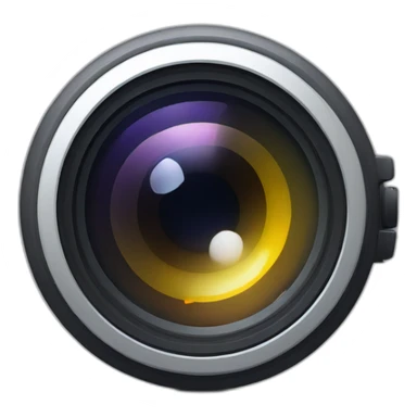 Camera lens sticker