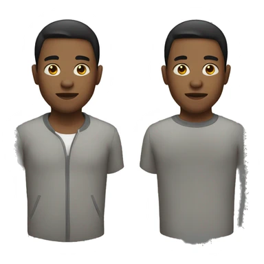 Black Chinese guy sticker