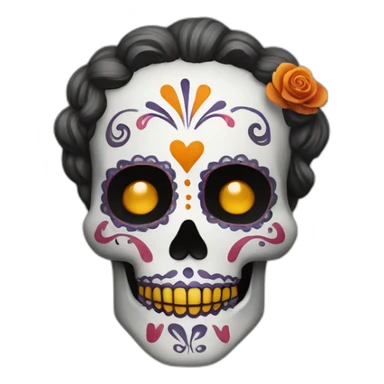 dia dos muertos sticker