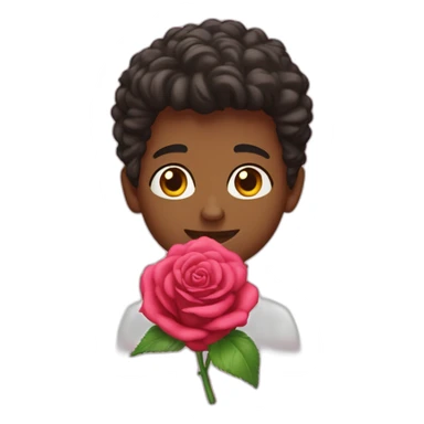 Garçon obèse avec un nœud rose sticker