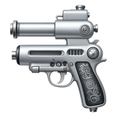 Tattoo gun sticker