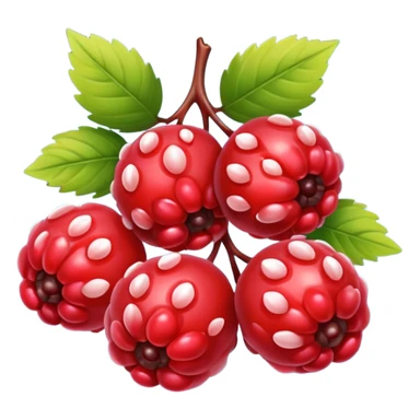 red berries sticker