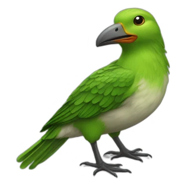 Grüner Kackhaufen sticker