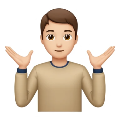 someone doing a t pose sticker