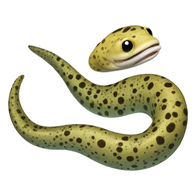 Spotted garden eel sticker