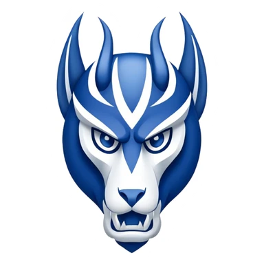 Duke Blue Devils logo D sticker