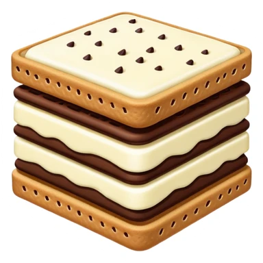 ice cream sandwich emoji sticker