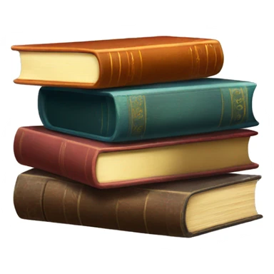 Vintage Book Stack sticker