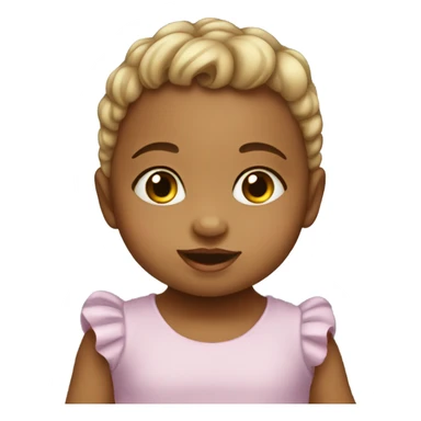 Little baby girl  sticker