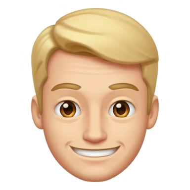 Smug smirking guy sticker