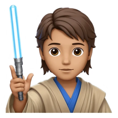 Jedi mind trick where a jedi is waving his hand sticker