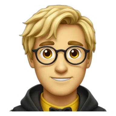 Harry poter in hufflepuff sticker