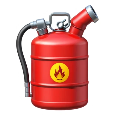 create a petrol canister sticker