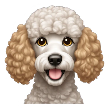 Poodle dod like sticker