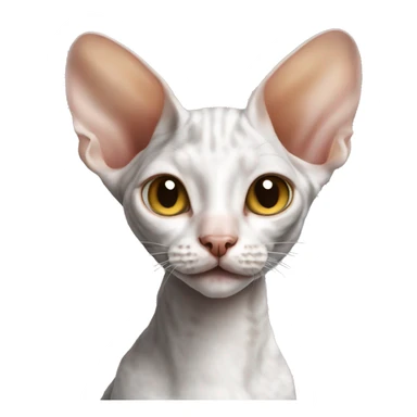 Cat Cornish Rex sticker