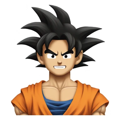 Goku doing the kameamea sticker