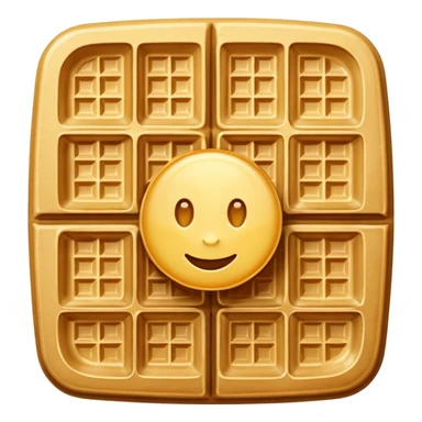 Waffles sticker