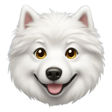 American Eskimo dog sticker