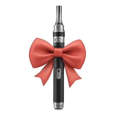 Vape pen With a bow￼ sticker