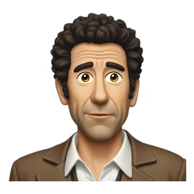 cosmo kramer sticker