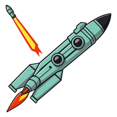 Soviet rocket launcher sticker