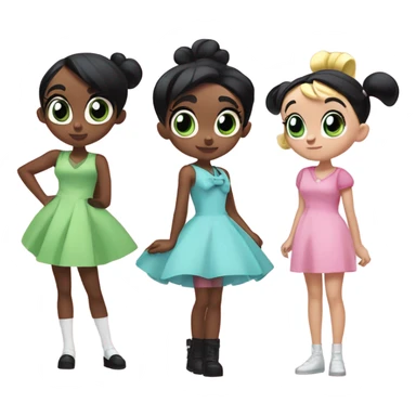Powerpuff girls sticker