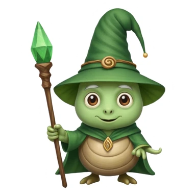 snail wizard sticker