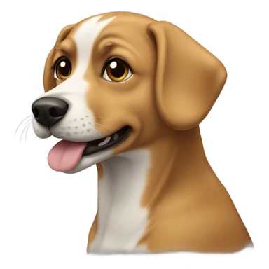 Dog named Rachel  sticker