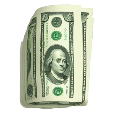 money made out of lines  sticker