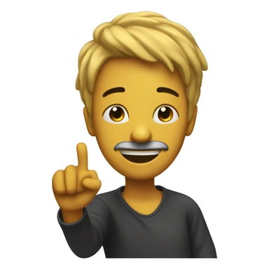 Personne qui dab  sticker