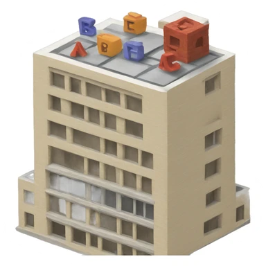 ABC building blocks sticker