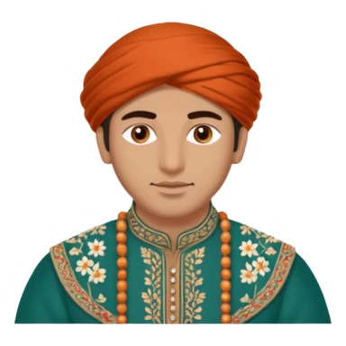 cool kashmiri guy sticker