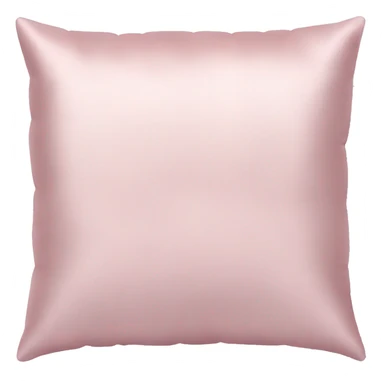 Light pink silk pillow sticker