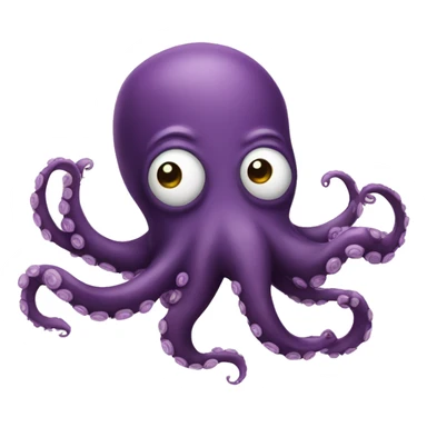 Octopus with a mustache  sticker