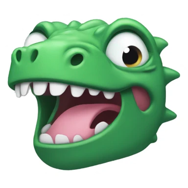 Crying dinasour  sticker