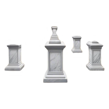 An icon featuring an elegant art gallery with classic paintings hanging on the walls, and sculptures displayed on pedestals. Visitors admire the exhibits, capturing the essence of culture, history, and art. Set against a transparent background. sticker