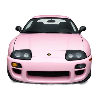 light pink mk 4 supra  sticker