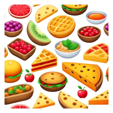 delicious food sticker
