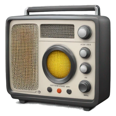 shortwave radio sticker