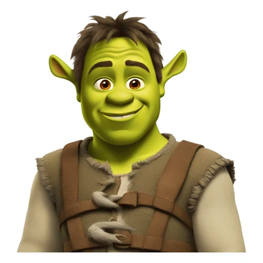 shrek and donkey sticker