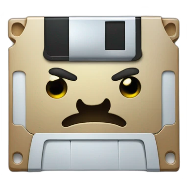 Happy Floppy Disk sticker