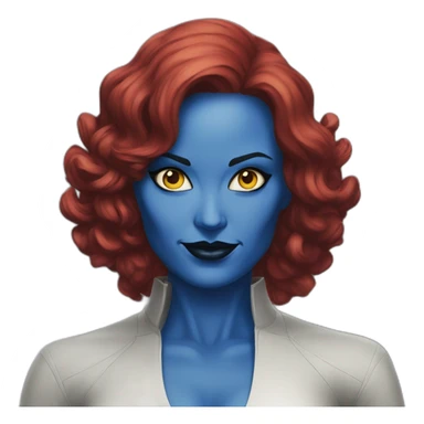 mystique xmen sticker