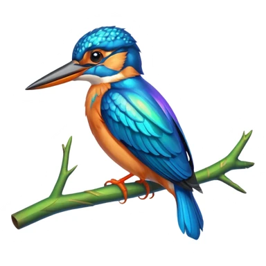 Kingfisher sticker