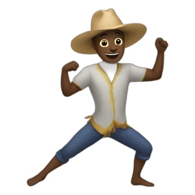 Âne dansant sticker