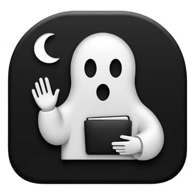 Есть музыкальный исполнитель Гострайдерс, сделай из его логотипа эмодзи sticker