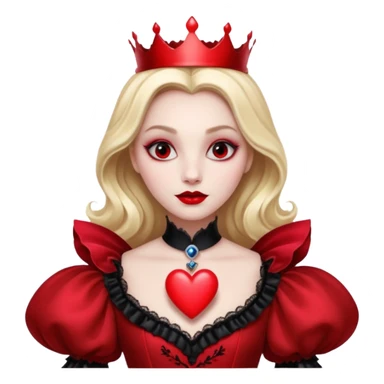 Red Queen from Alice in Wonderland movie sticker