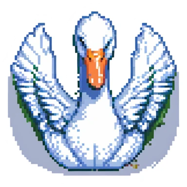 swan sticker